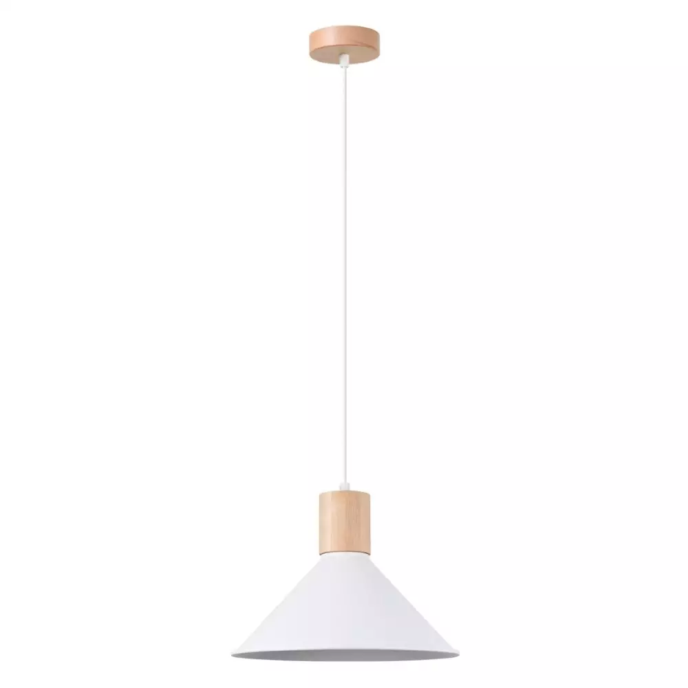 Lampa wisząca JAGA biała