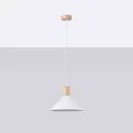 Lampa wisząca JAGA biała