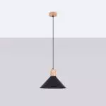 Lampa wisząca JAGA czarna