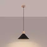 Lampa wisząca JAGA czarna