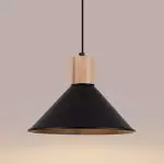 Lampa wisząca JAGA czarna