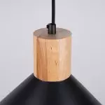 Lampa wisząca JAGA czarna