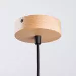 Lampa wisząca JAGA czarna