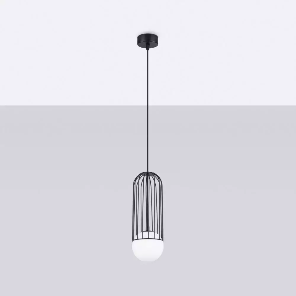 Lampa wisząca BRINA 1 czarna