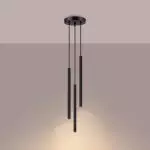 Lampa wisząca ARCHE 3P czarna