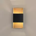 Kinkiet DURLIN złoty/czarny