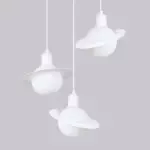 Lampa wisząca HYPERION 3P biały