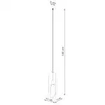 Lampa wisząca NICUS 1 biała