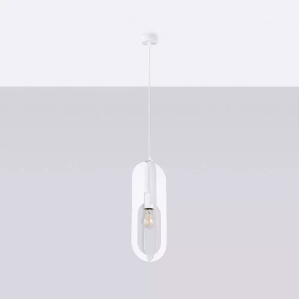 Lampa wisząca NICUS 1 biała