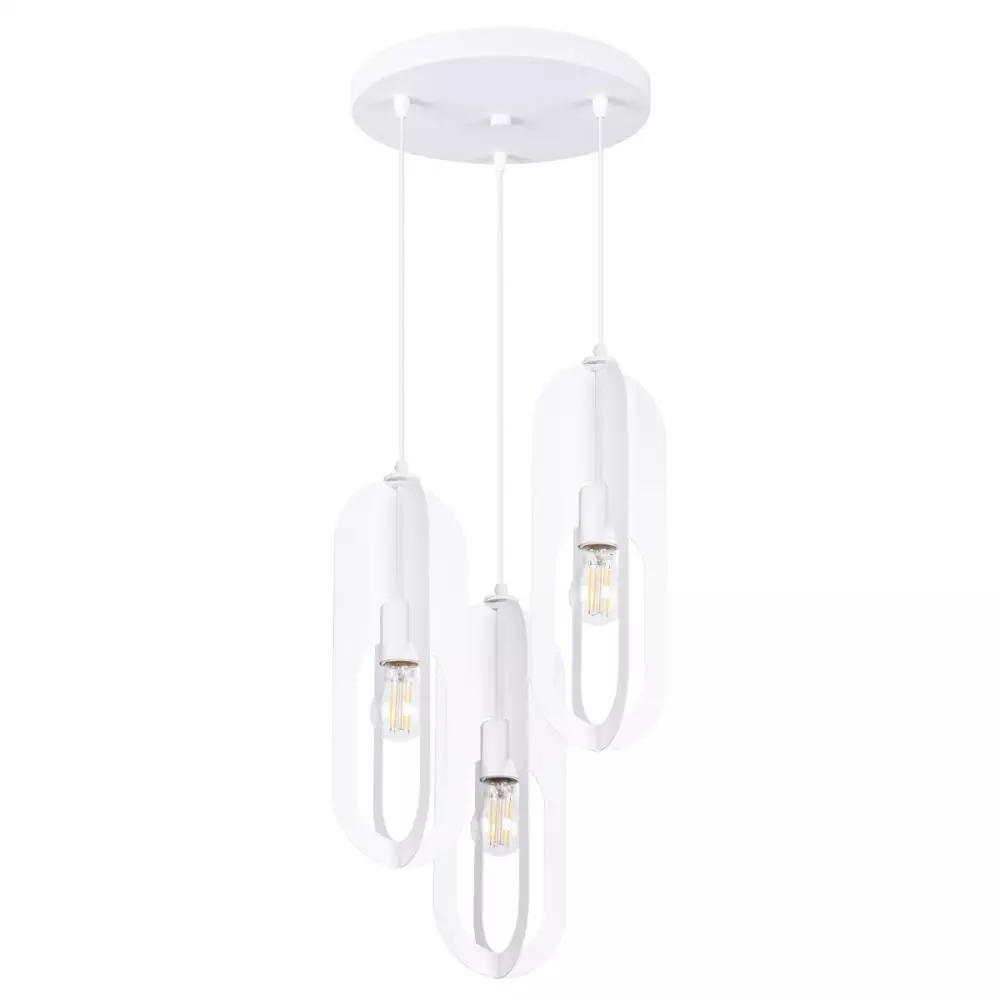 Lampa wisząca NICUS 3P biała