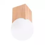 Plafon SOLIS naturalne drewno