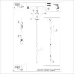 Lampa wisząca BLISS 1 czarna