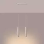 Lampa wisząca LAGOS 2 beżowa