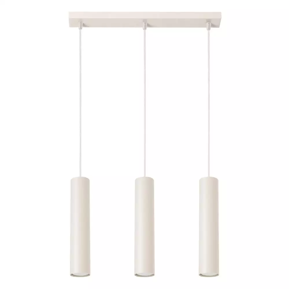 Lampa wisząca LAGOS 3L beżowa
