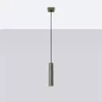 Lampa wisząca LAGOS 1 zielona oliwka