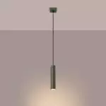 Lampa wisząca LAGOS 1 zielona oliwka