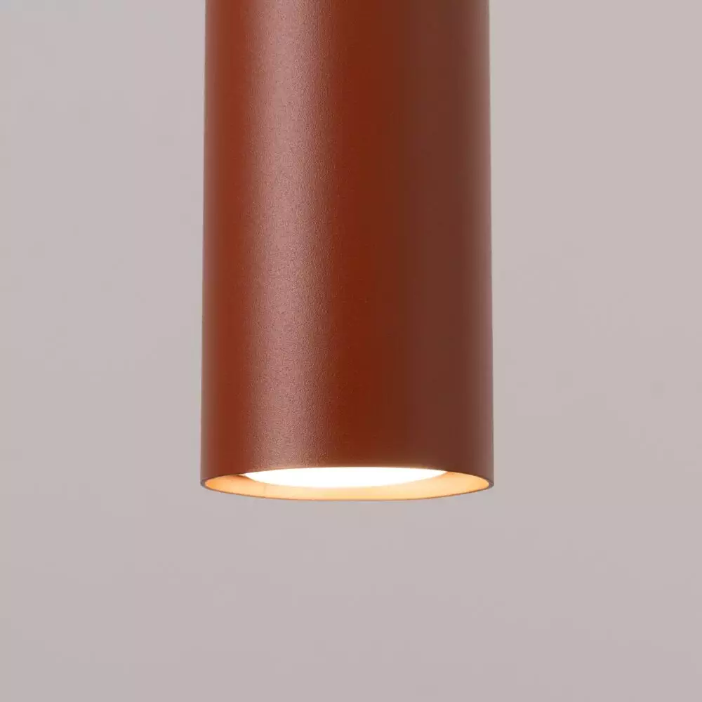 Lampa wisząca LAGOS 2 ochra czerwona