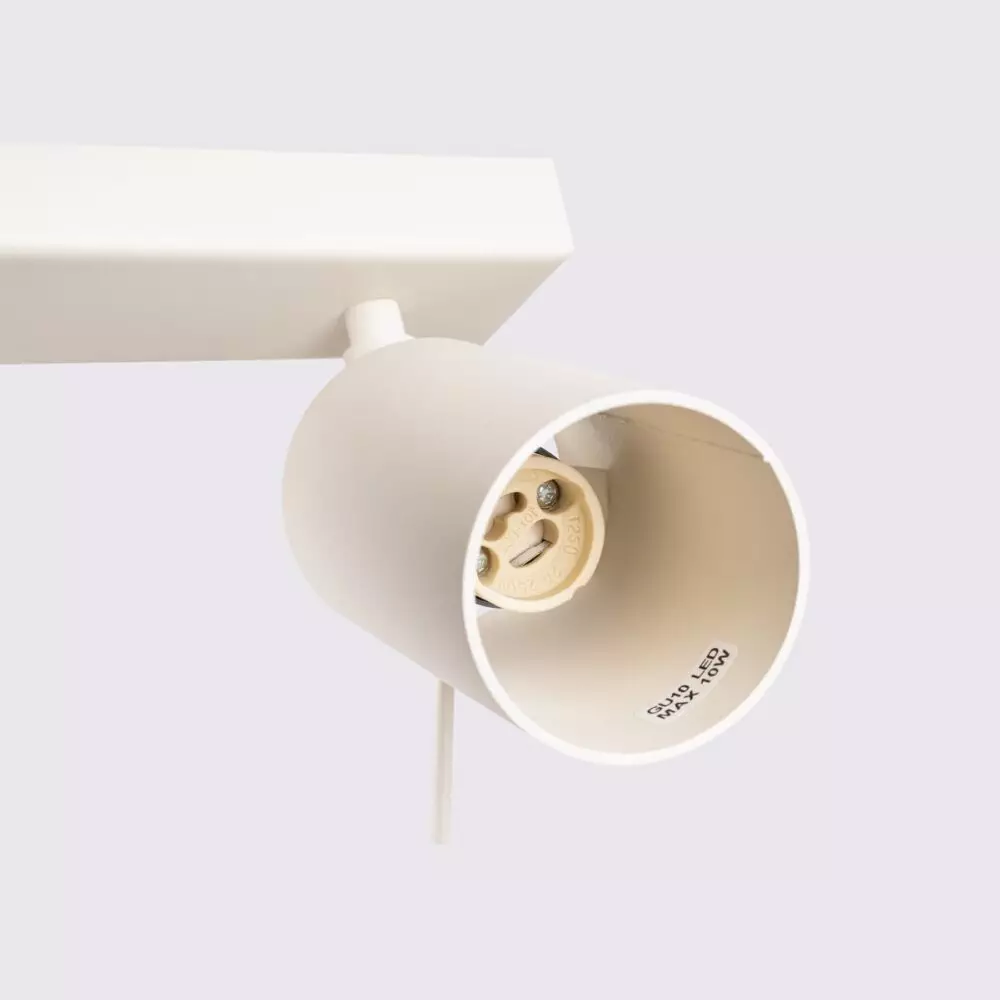 Plafon RING 6L beżowy