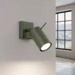 Kinkiet RING zielony oliwkowy
