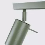 Plafon RING 2 zielony oliwkowy