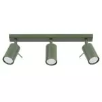 Plafon RING 3L zielony oliwkowy