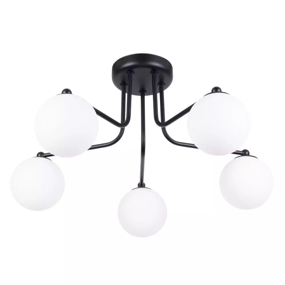 Żyrandol ASTRAL 5 czarny