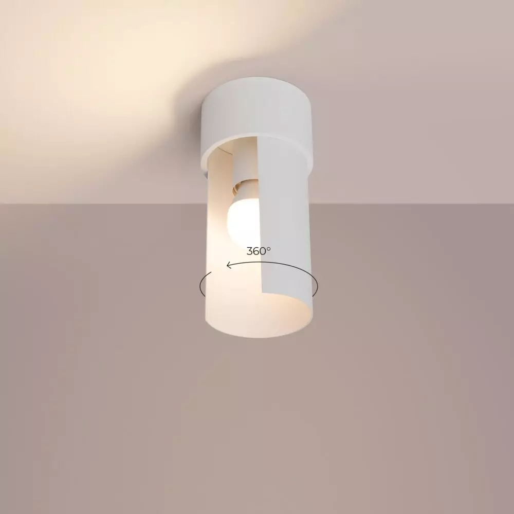 Plafon FLASH biały